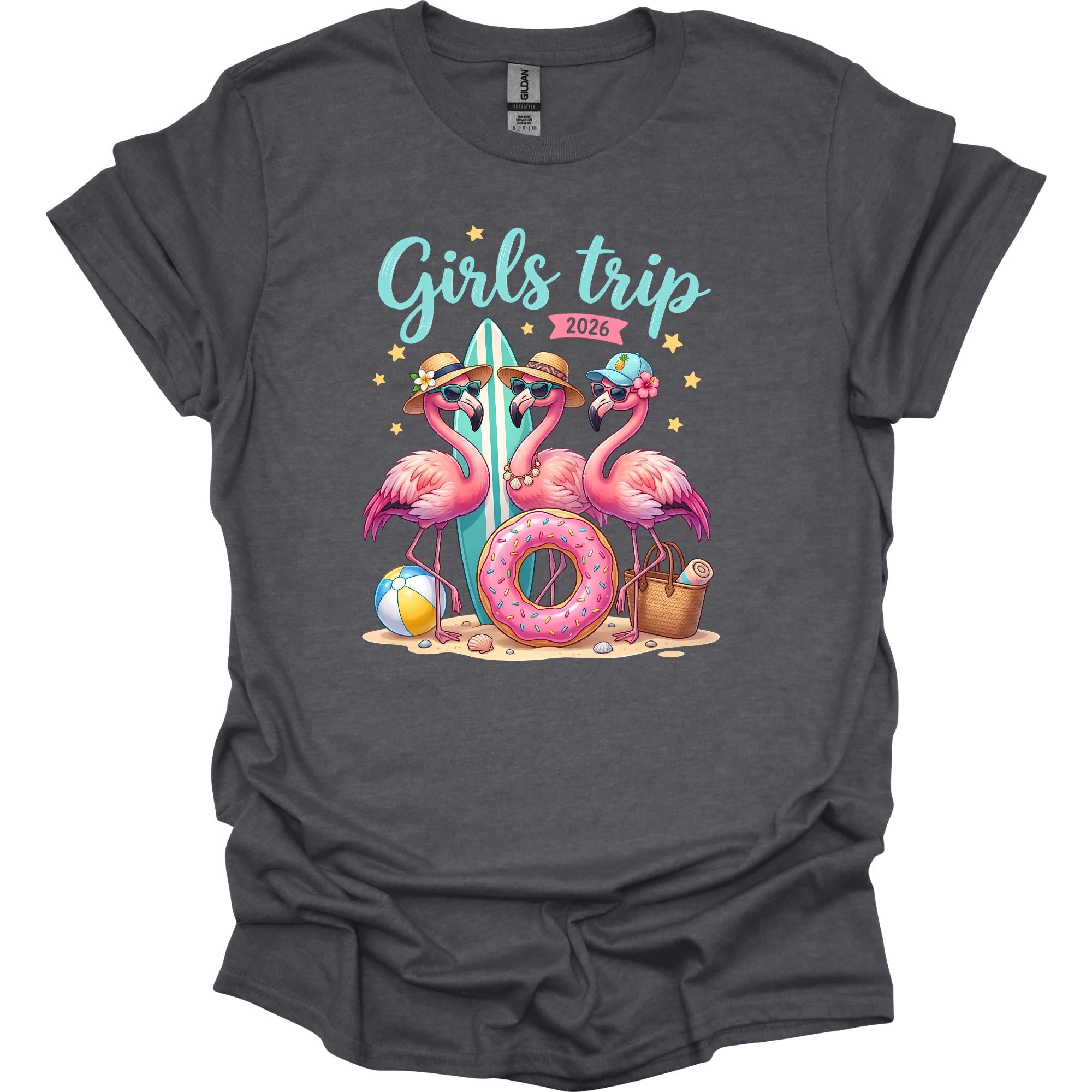 Girls Trip 2026 Flamingo Shirt