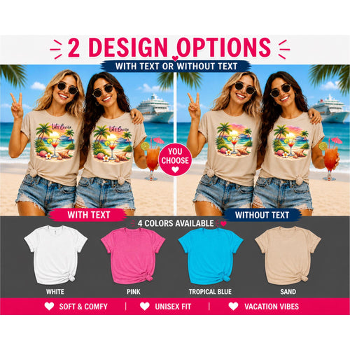 Beach Vacation Let's Cruise Shirt