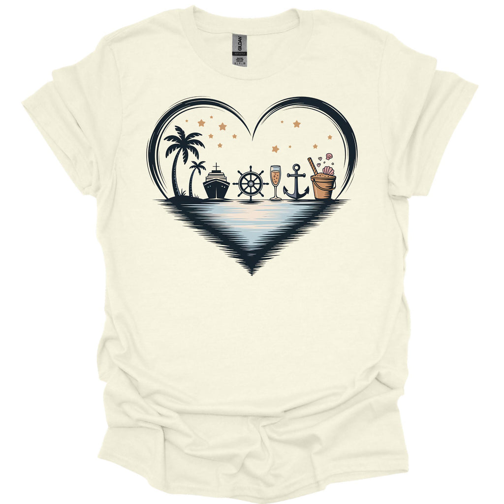 Cruise Tropical Sunset Tee