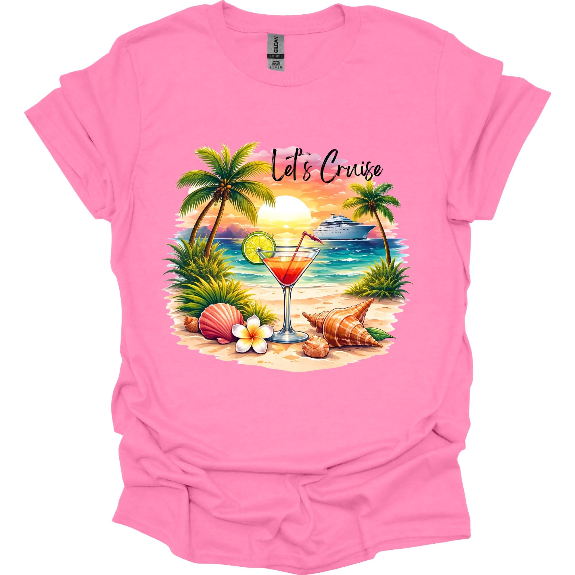 Beach Vacation Let's Cruise Shirt