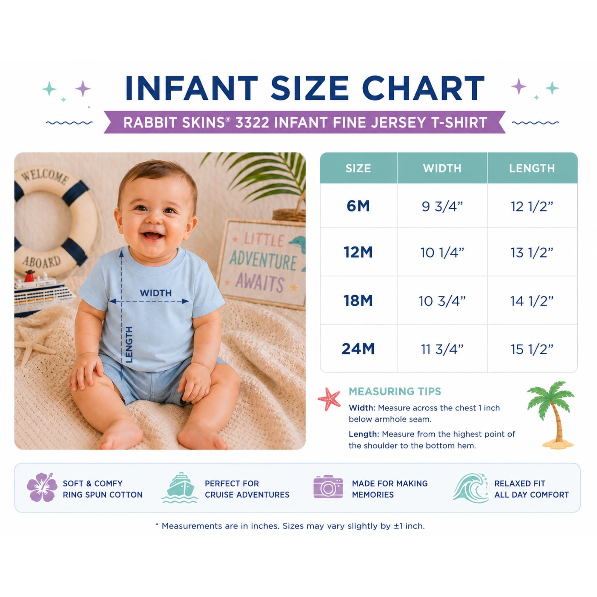 Kids First Cruise Shirt | Faux Crochet Yarn