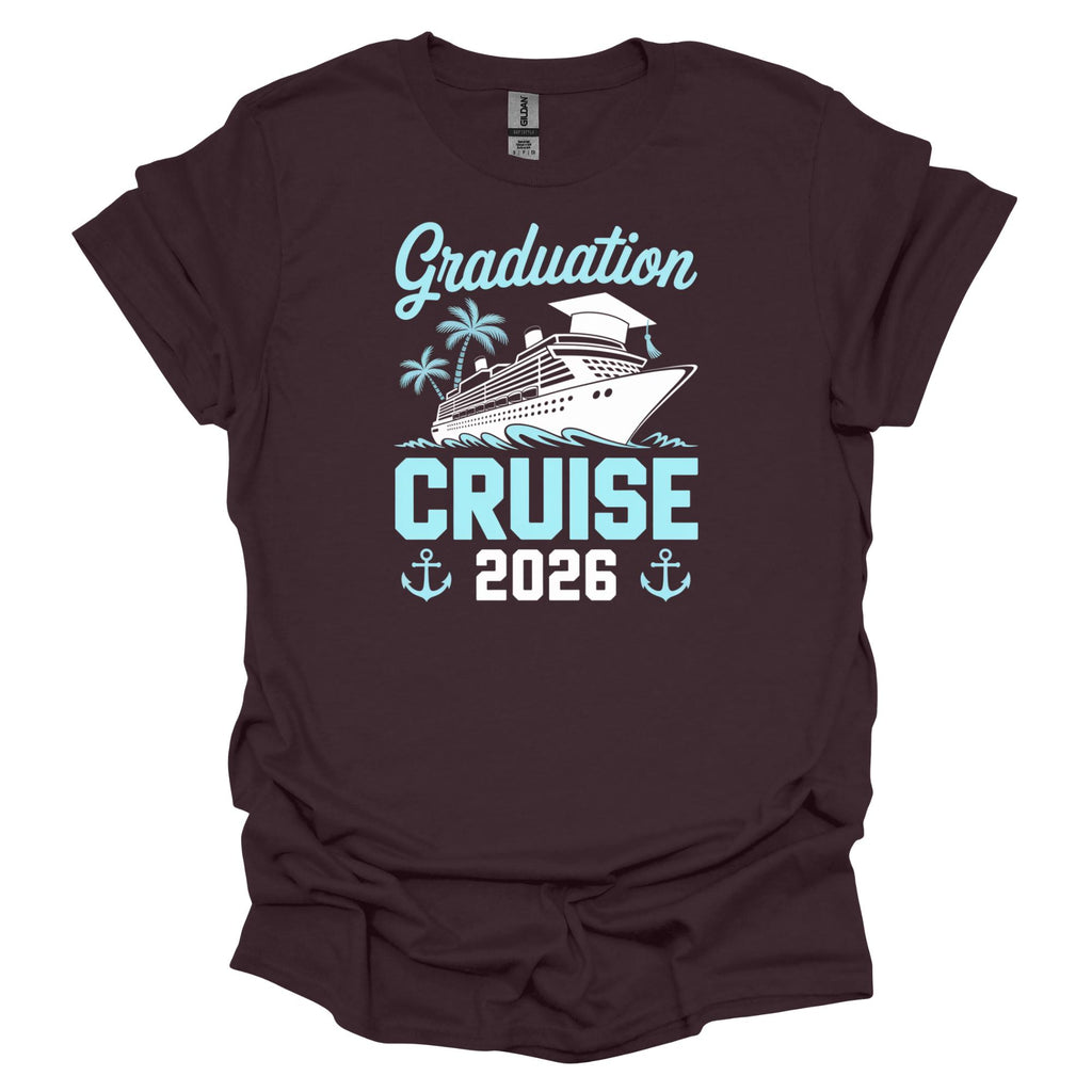 Graduation Cruise Shirt 2026 | Senior Trip Custom Name Tee