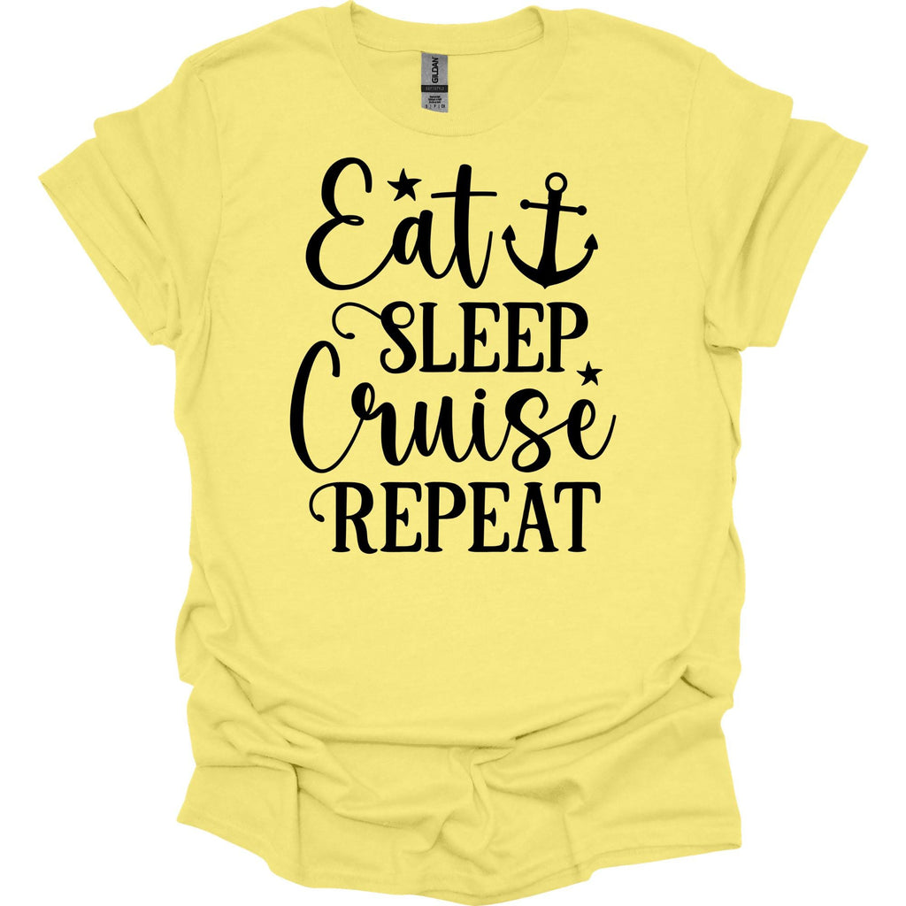 Eat Sleep Cruise Repeat Shirt |