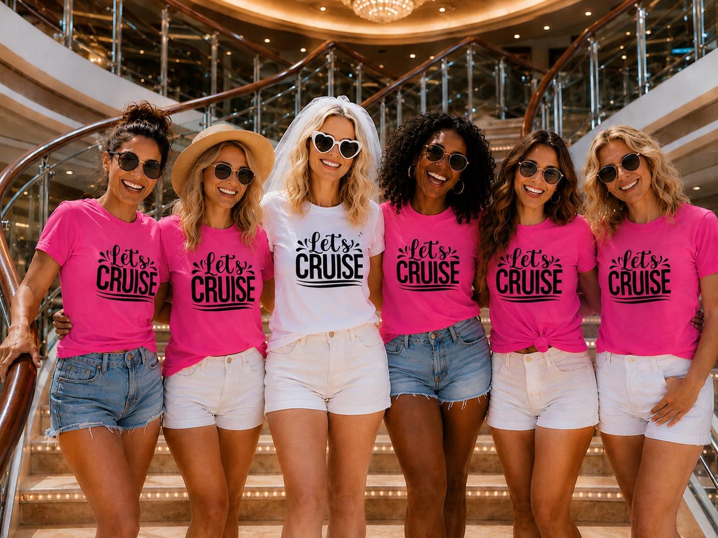 Let’s Cruise Shirt | Girls Trip| Bachelorette Cruise