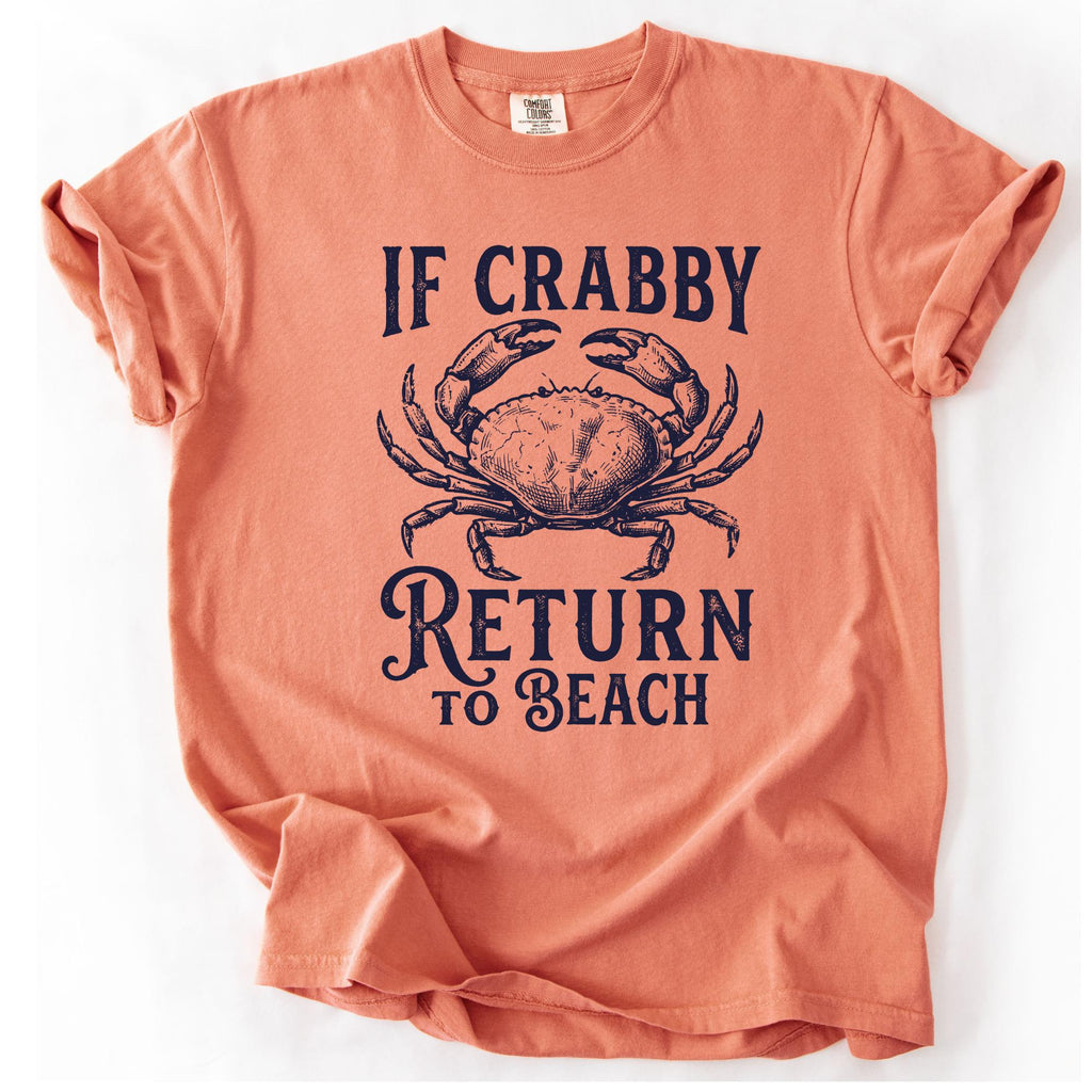 Crabby Return to Beach Shirt