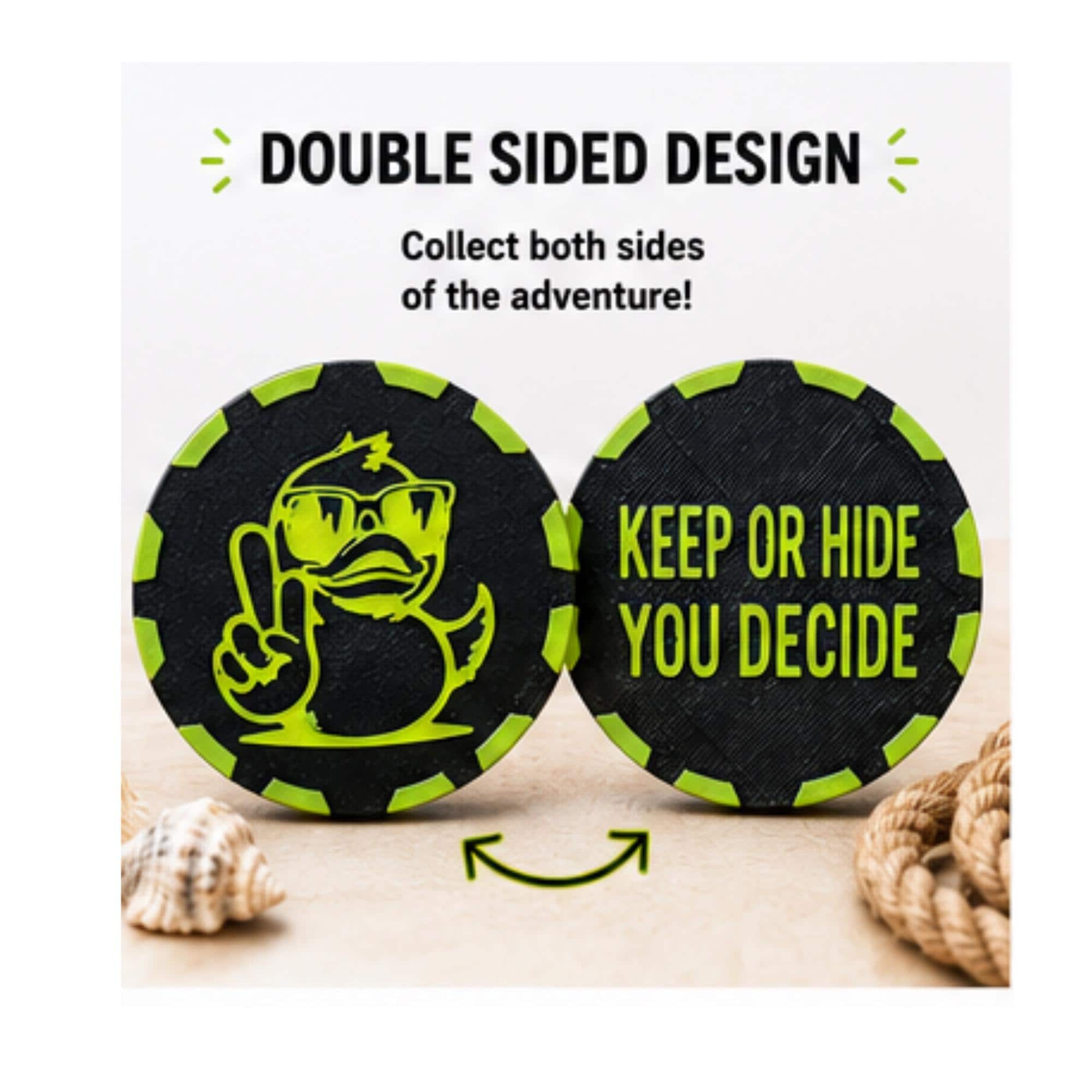 Duck Cruise Coin | Keep or Hide You Decide  | Gift | Cruise Keepsake