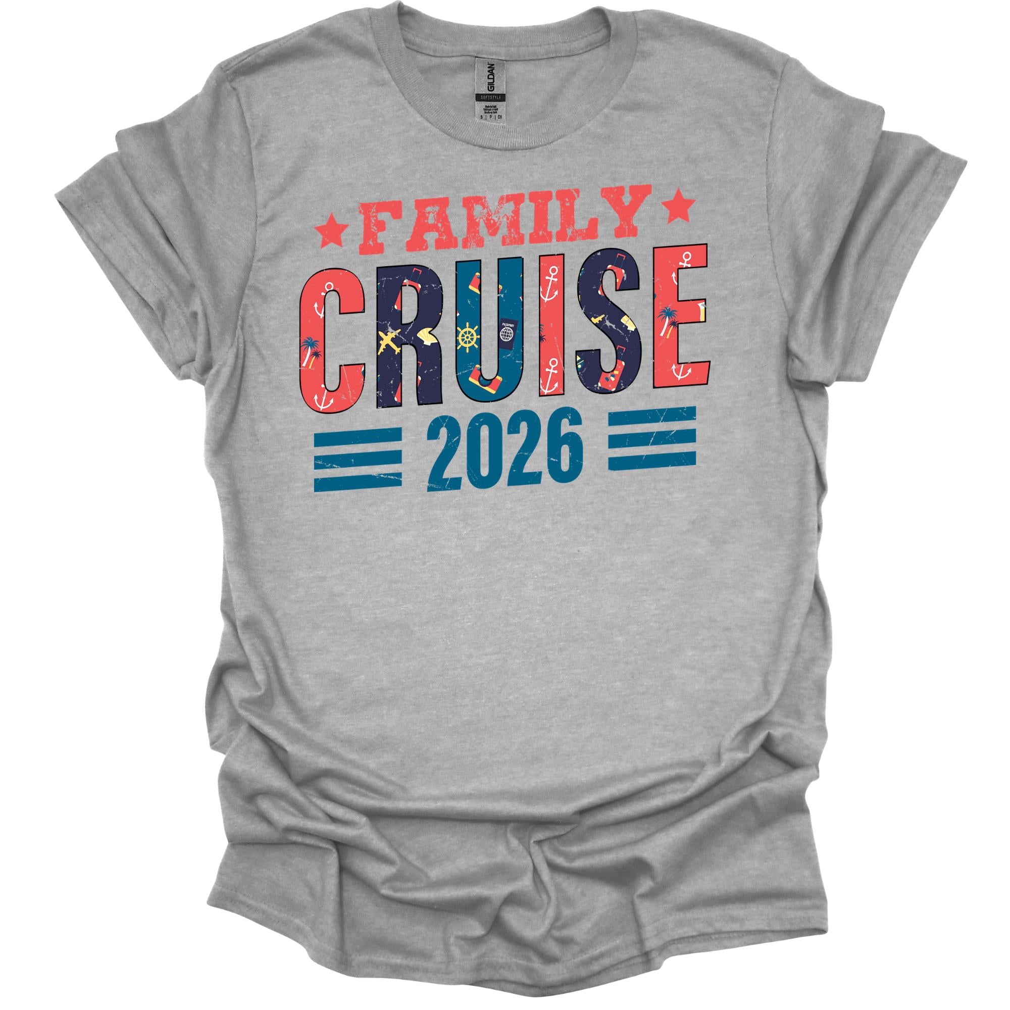 Family Cruise 2026 Matching Vacation Shirt