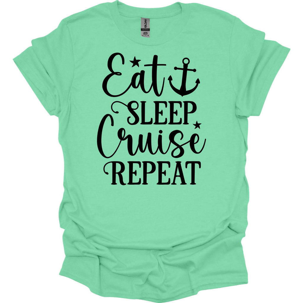 Eat Sleep Cruise Repeat Shirt |