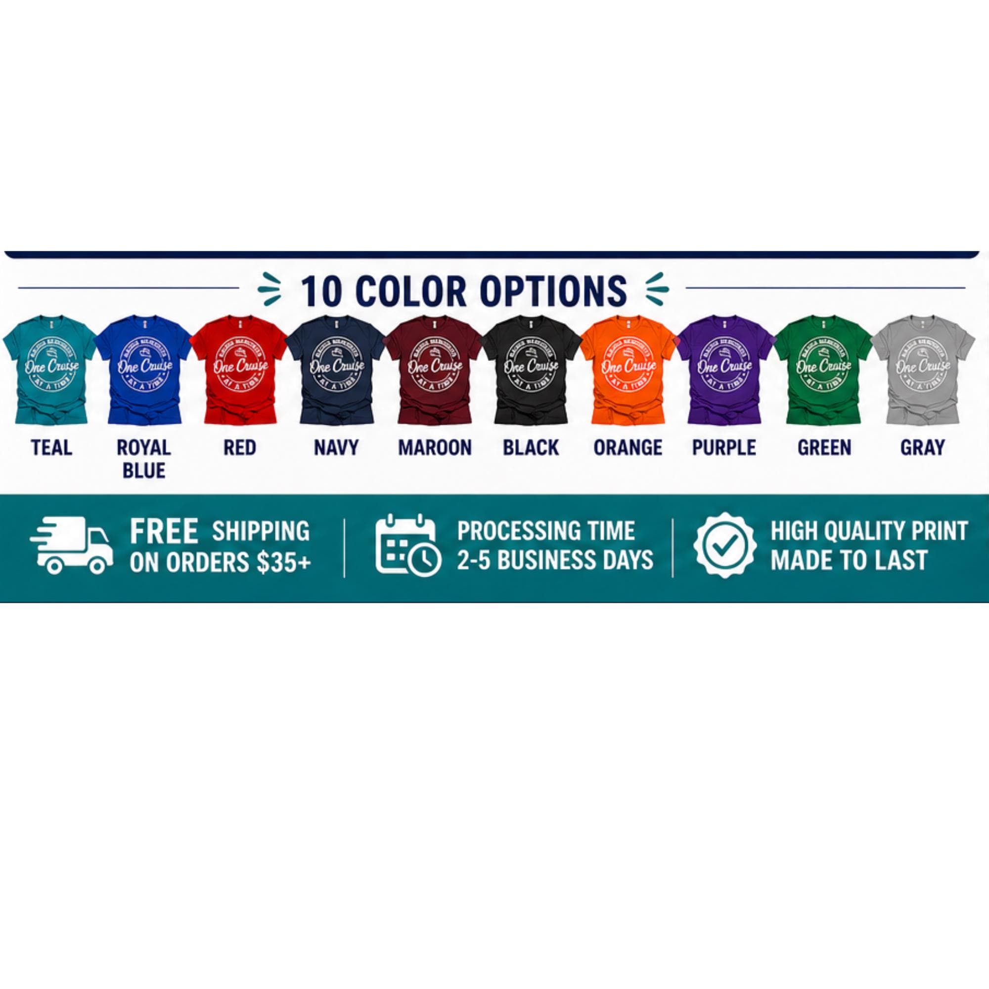 Matching Cruise Shirts-Making Memories **SALE**