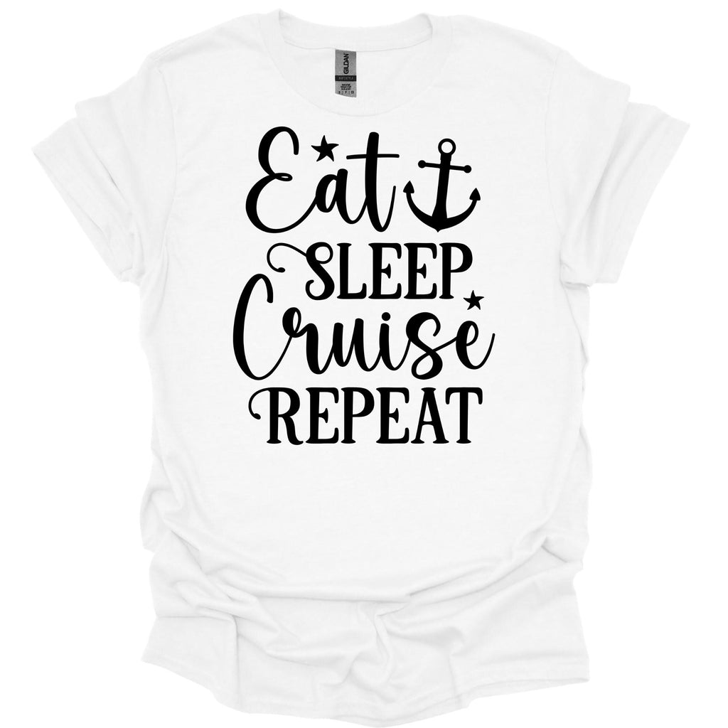 Eat Sleep Cruise Repeat Shirt |