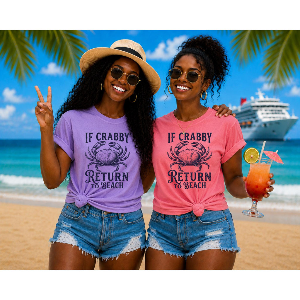 Crabby Return to Beach Shirt