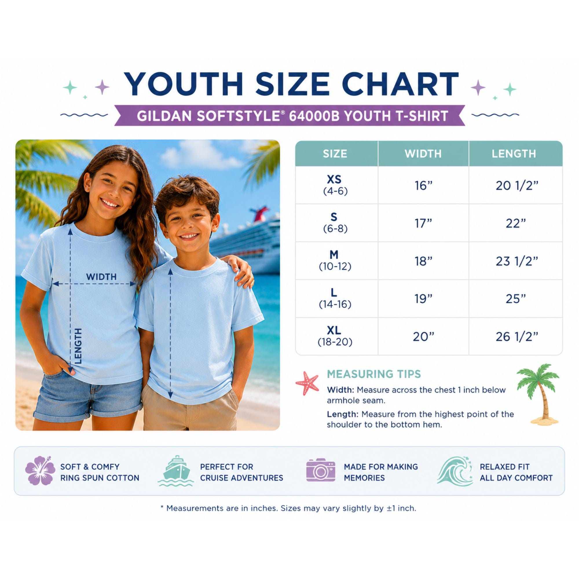 Kids First Cruise Shirt | Faux Crochet Yarn