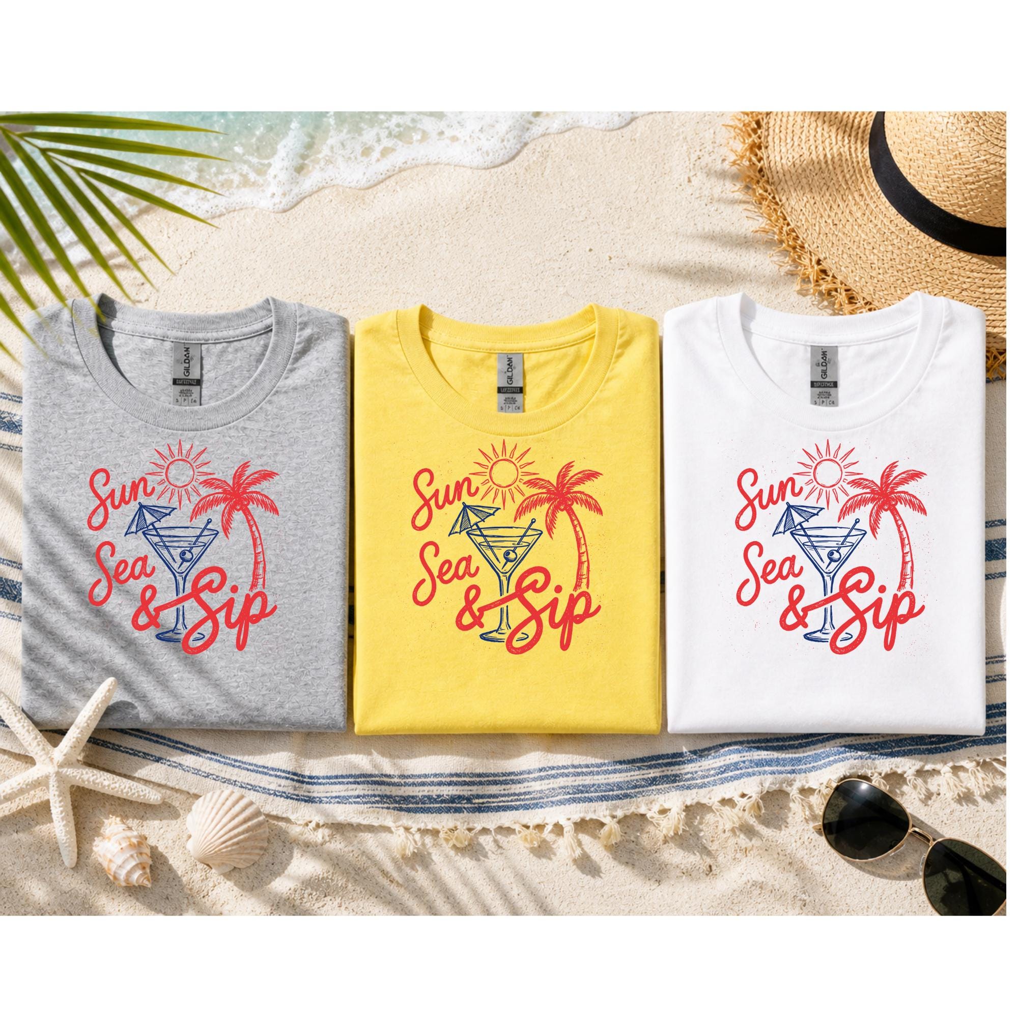 Sun Sea Sip Cruise Shirt