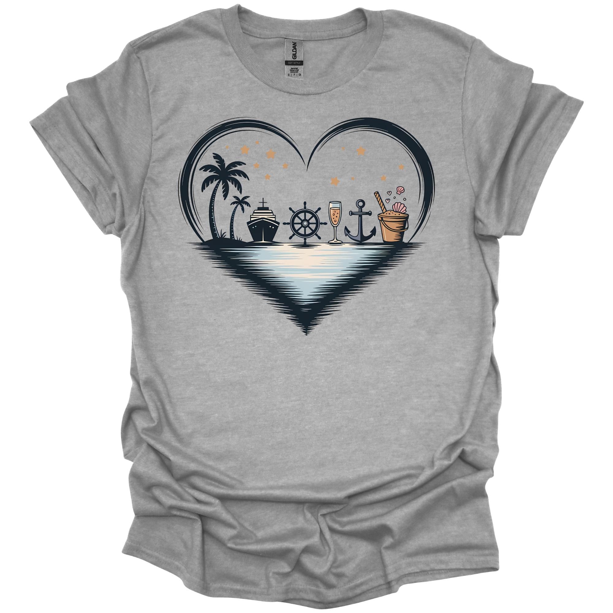 Cruise Tropical Sunset Tee