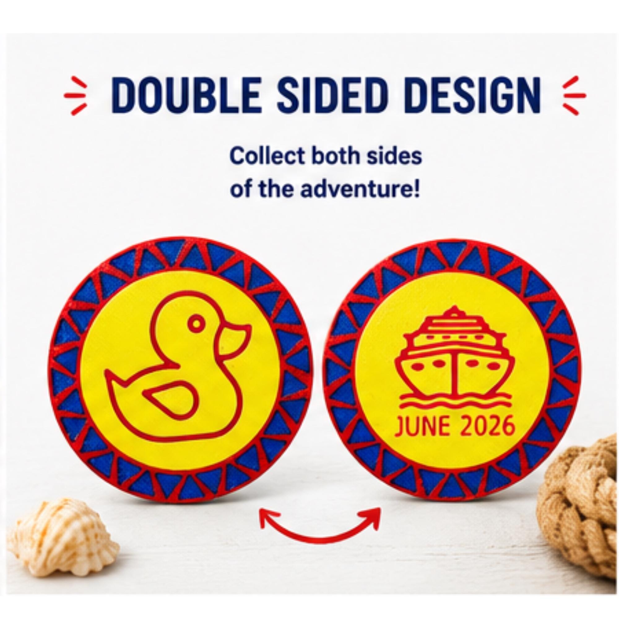 Duck Cruise Coin | Keep or Hide You Decide  | Gift | Cruise Keepsake