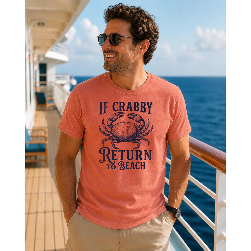 Crabby Return to Beach Shirt