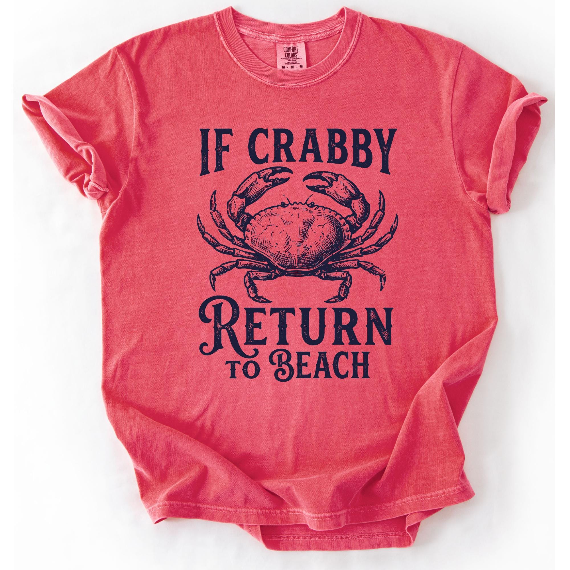 Crabby Return to Beach Shirt