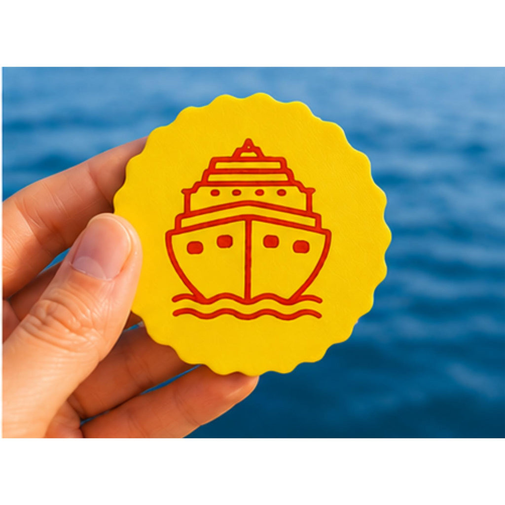 Cruise Duck Coins Yellow-Red