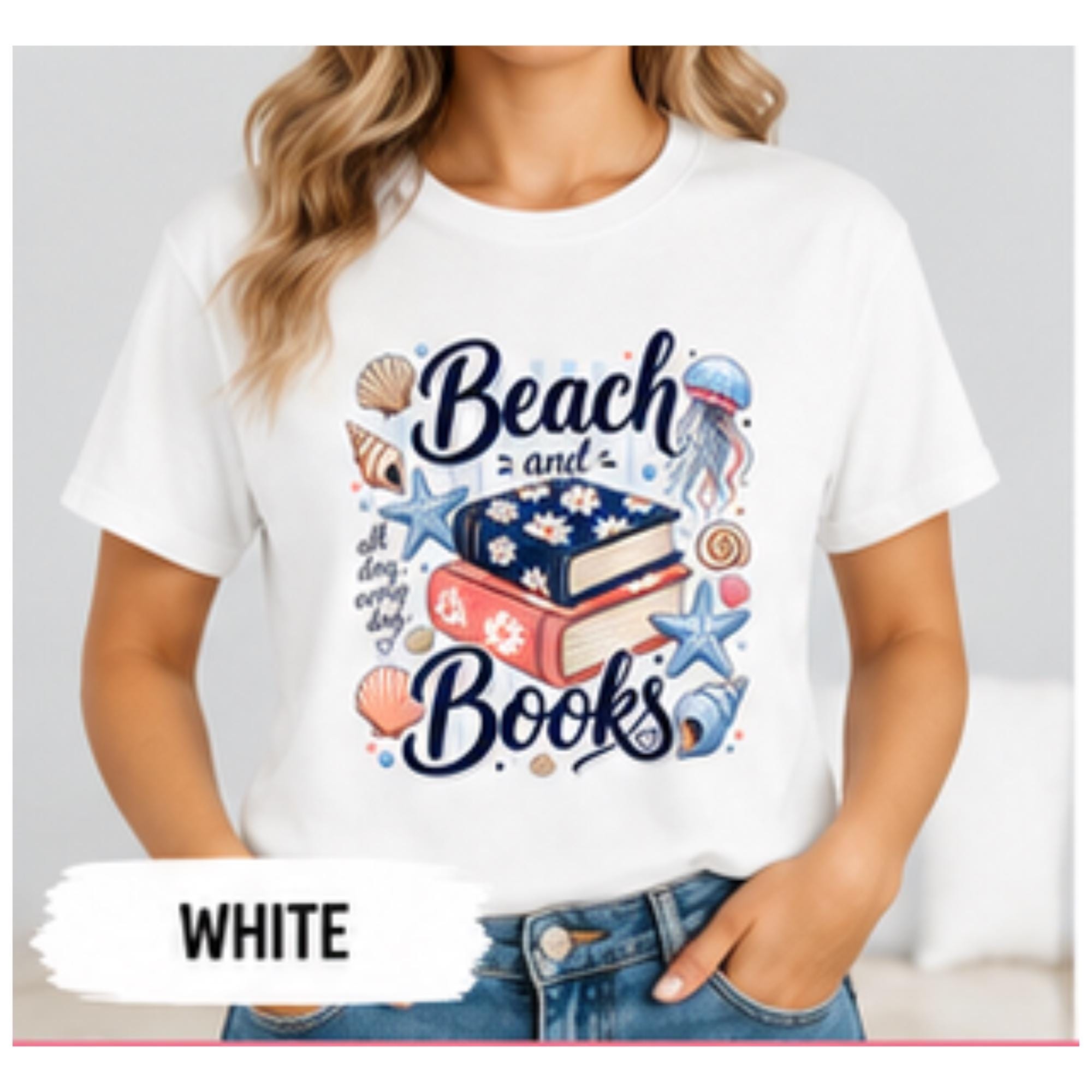 Beach and Books Shirt