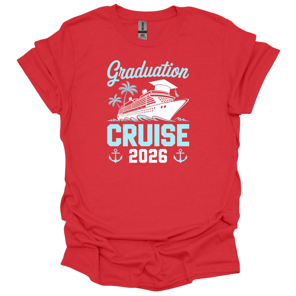 Graduation Cruise Shirt 2026 | Senior Trip Custom Name Tee