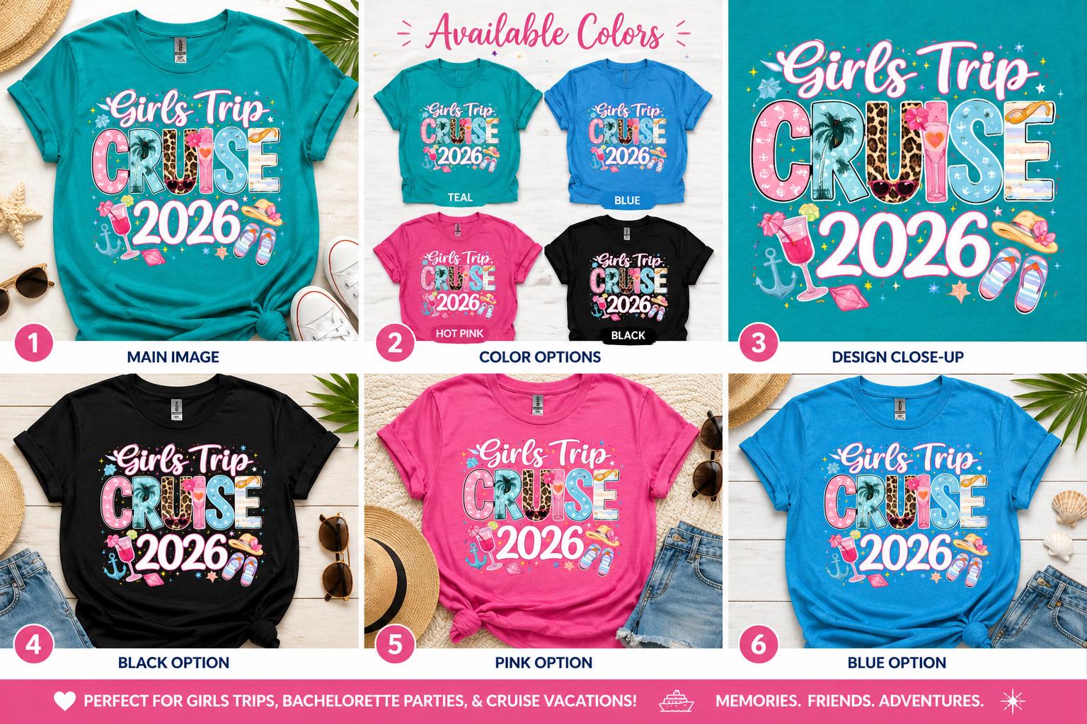 Girls Trip Cruise 2026 Shirt