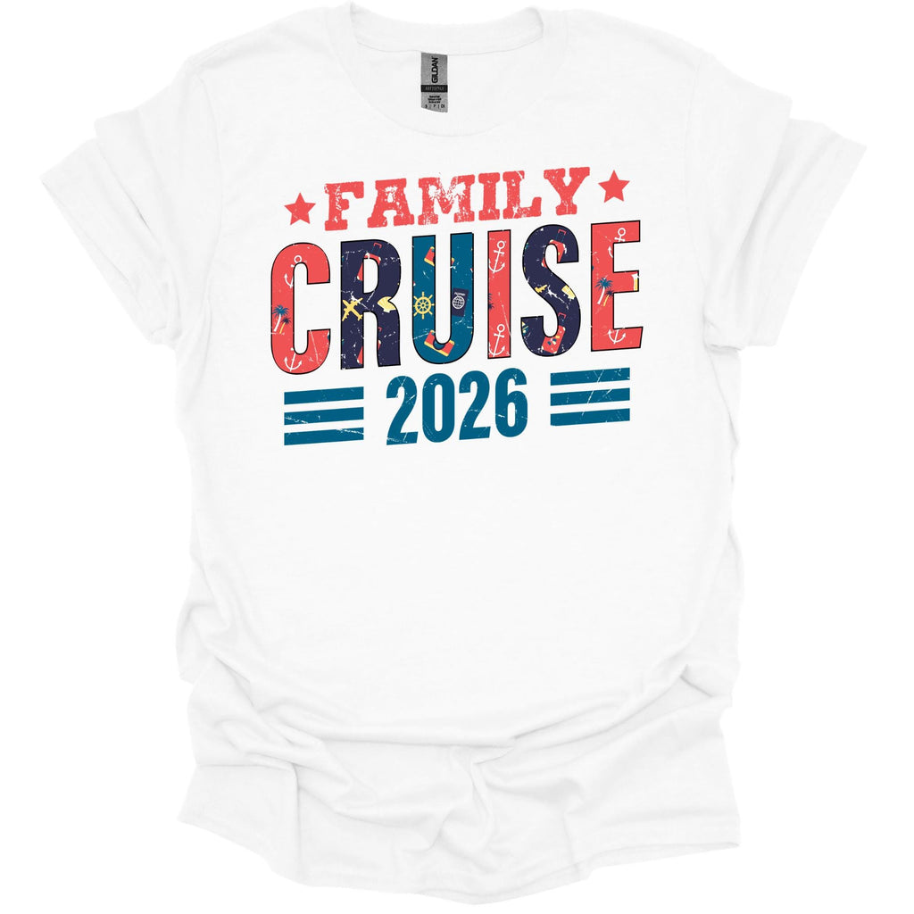 Family Cruise 2026 Matching Vacation Shirt