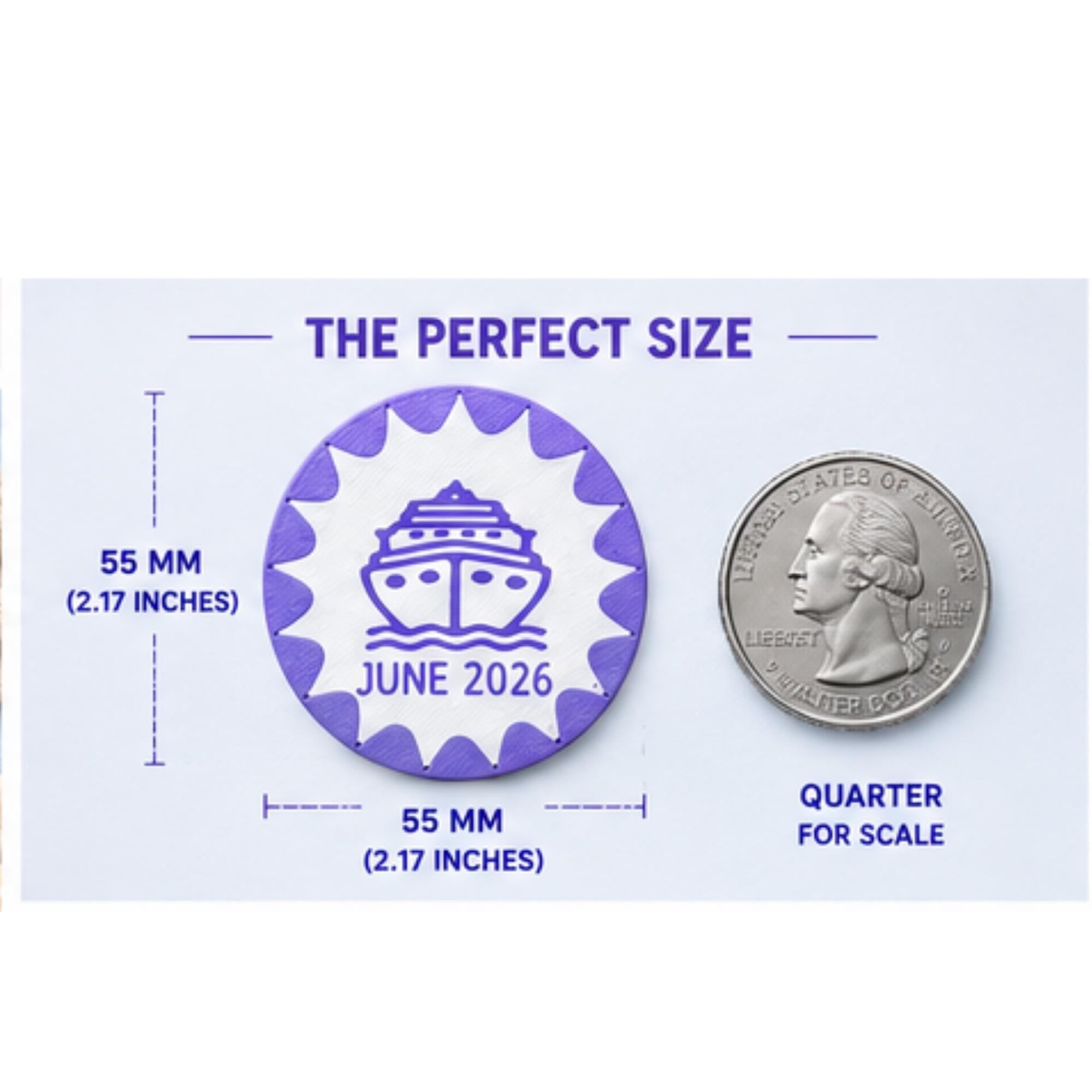 Duck Cruise Coin | Keep or Hide You Decide  | Gift | Cruise Keepsake