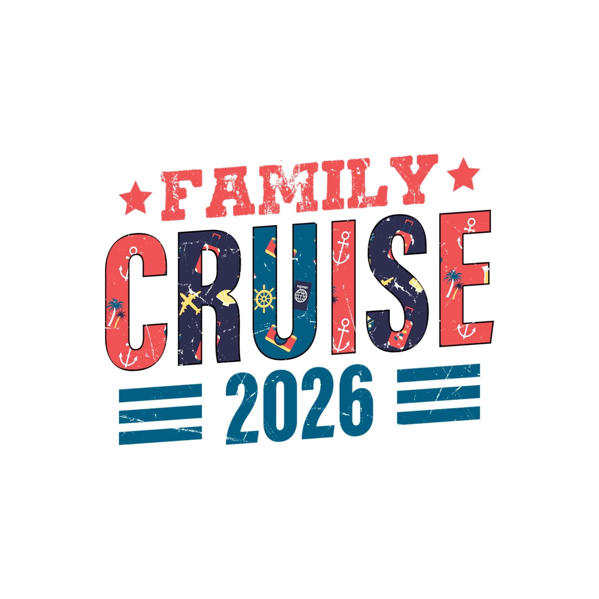 Family Cruise 2026 Matching Vacation Shirt