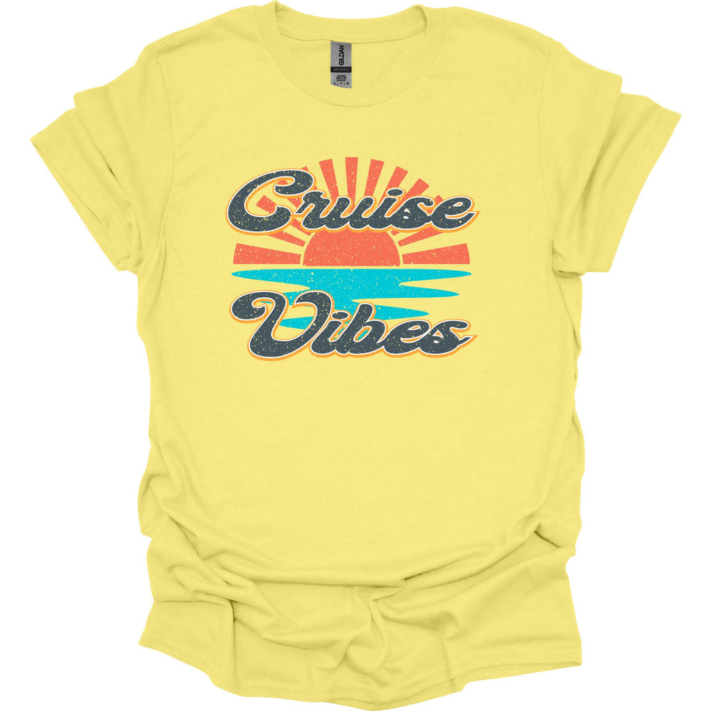Cruise Vibes T-Shirt | Retro Sunset