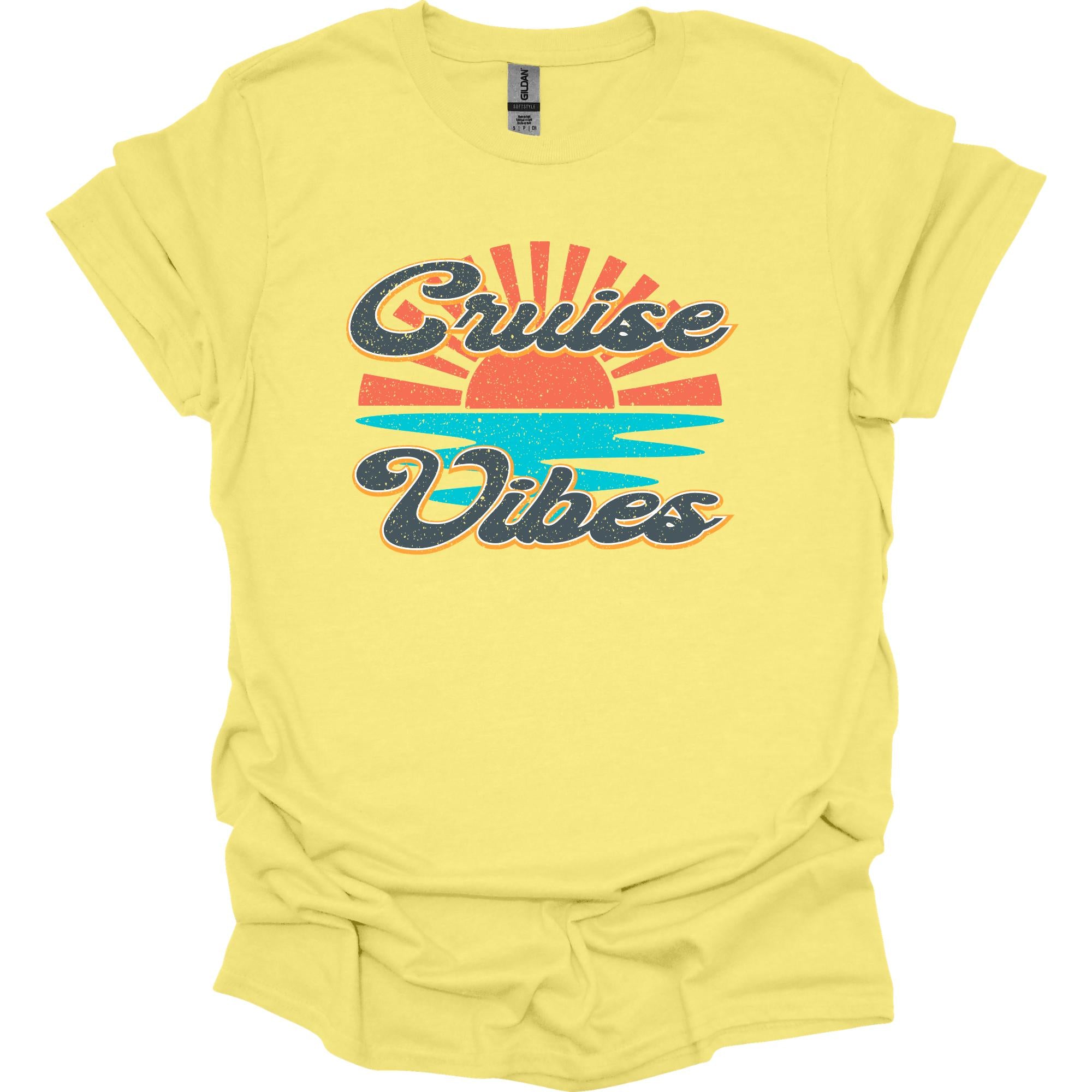 Cruise Vibes T-Shirt | Retro Sunset