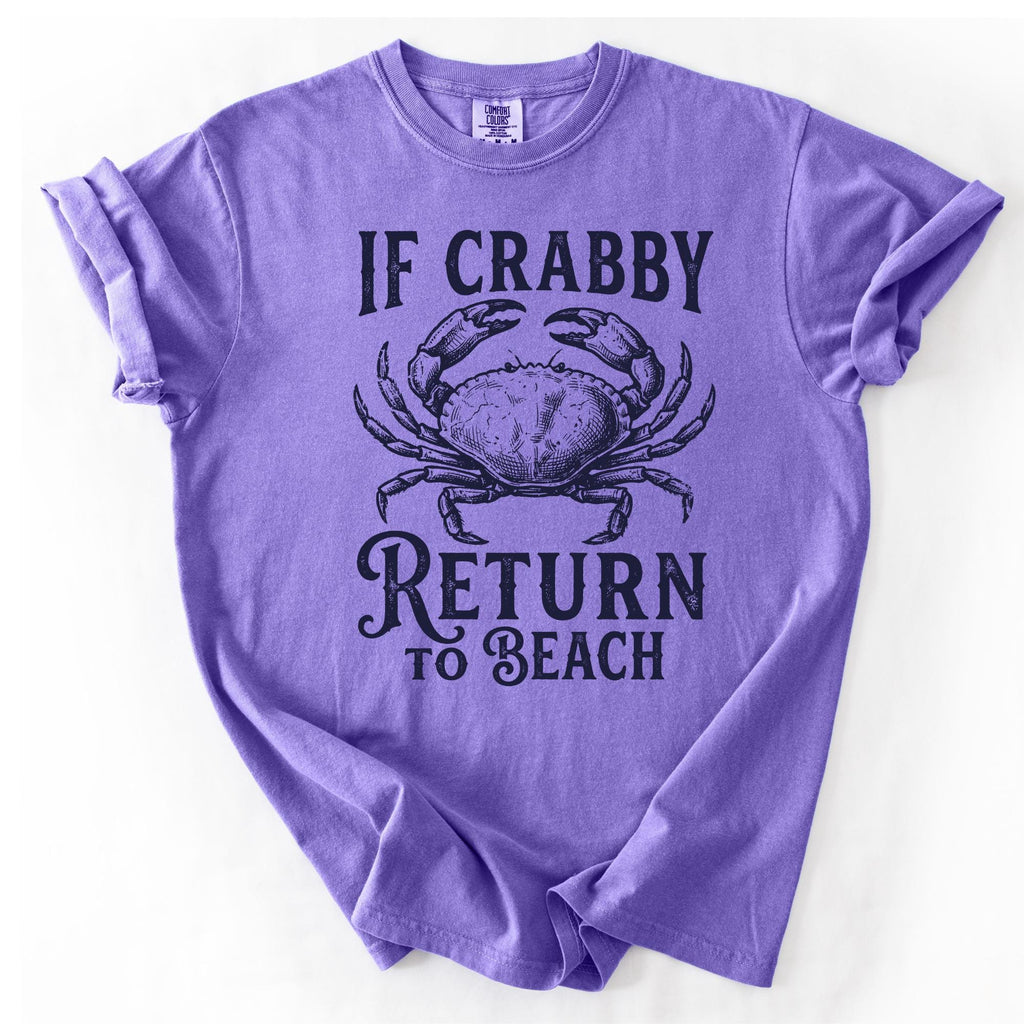Crabby Return to Beach Shirt