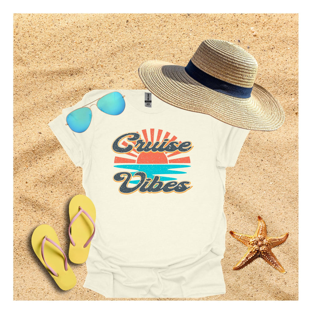 Cruise Vibes T-Shirt | Retro Sunset