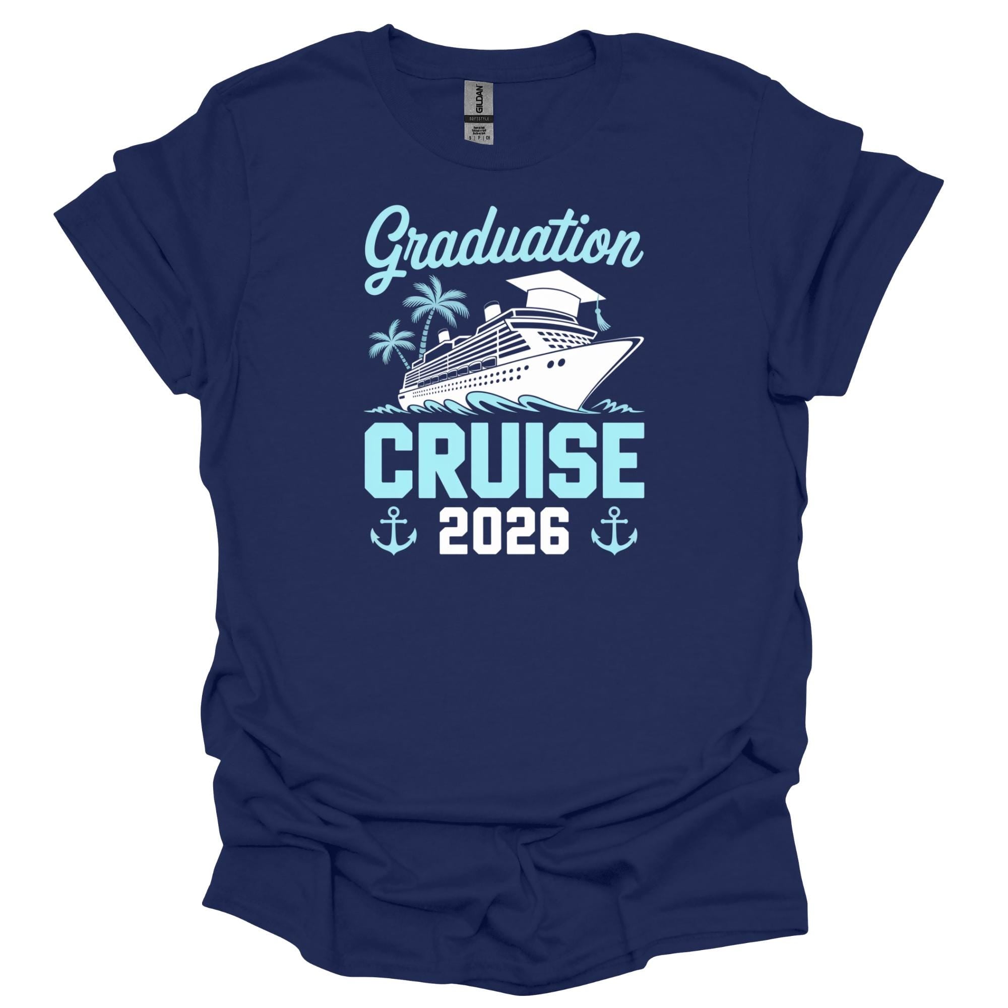 Graduation Cruise Shirt 2026 | Senior Trip Custom Name Tee