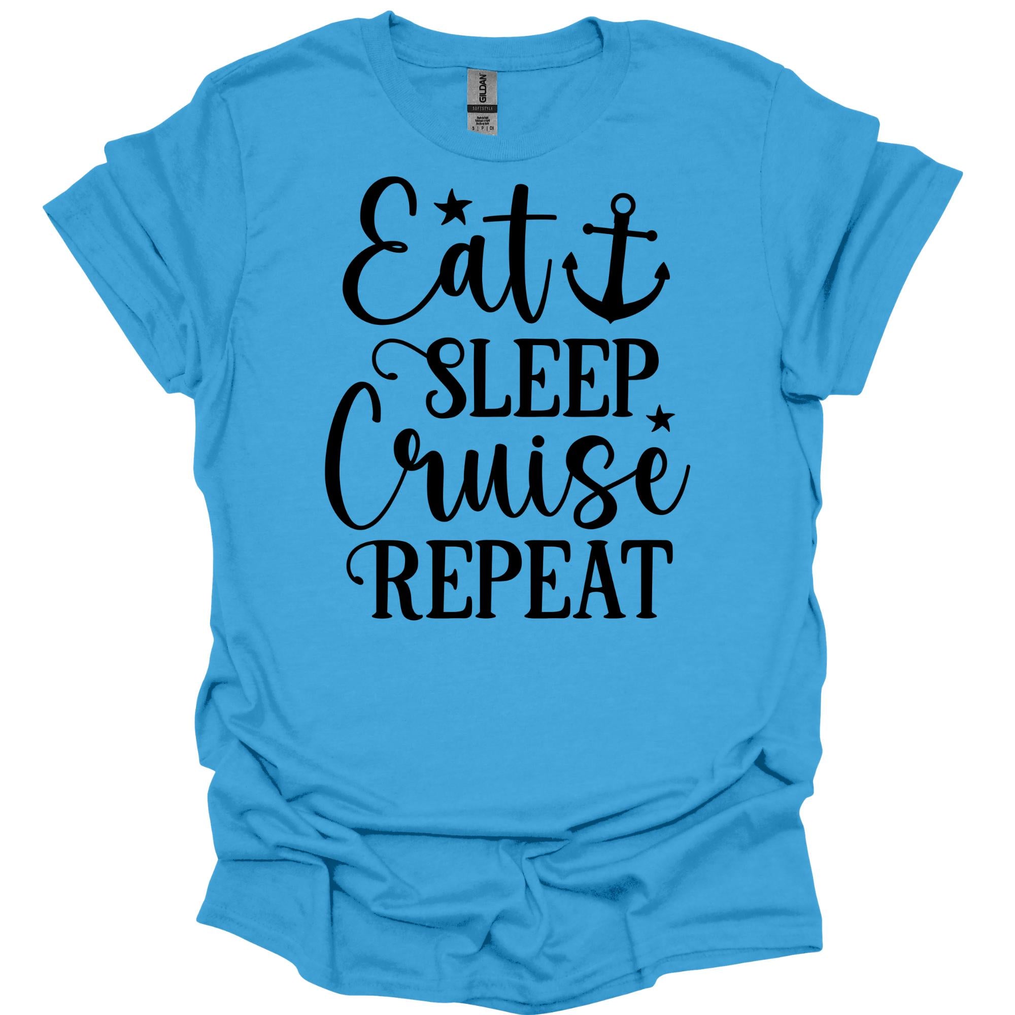 Eat Sleep Cruise Repeat Shirt |