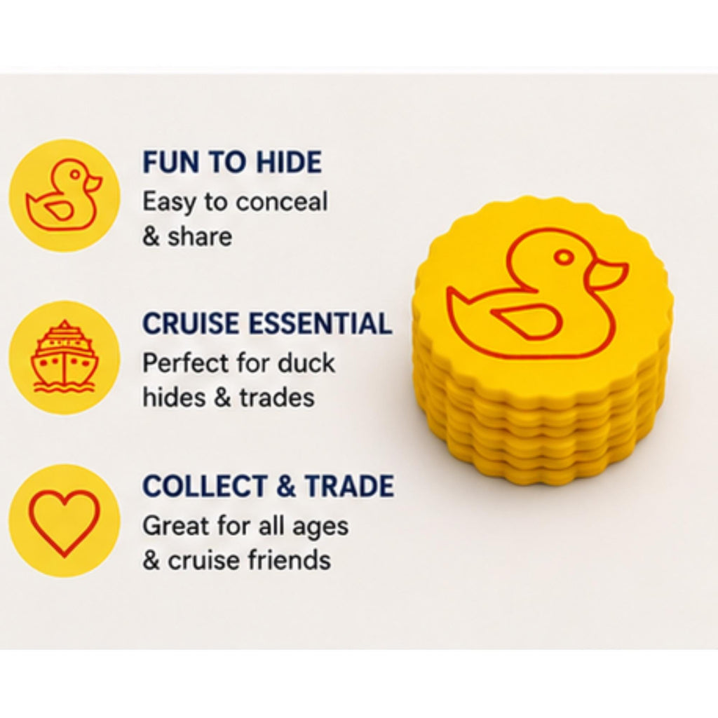 Cruise Duck Coins Yellow-Red