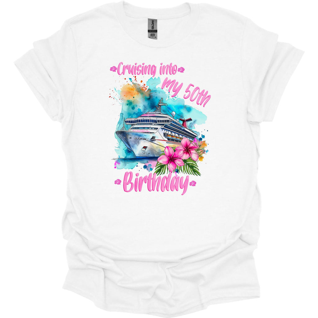 Cruising Into My 50th Birthday Shirt