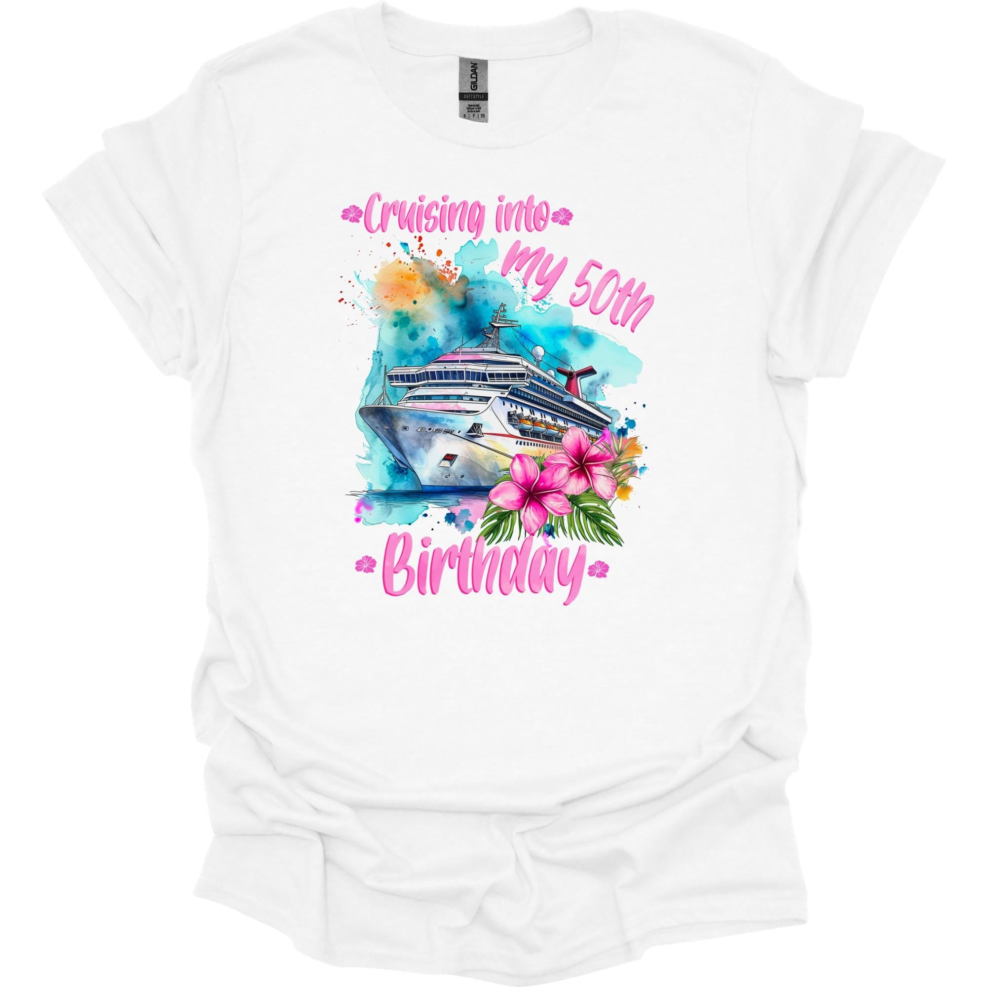 Cruising Into My 50th Birthday Shirt