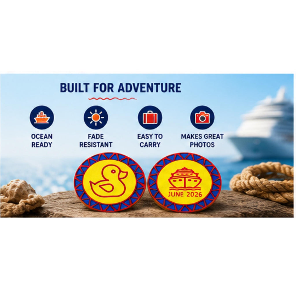 Duck Cruise Coin | Keep or Hide You Decide  | Gift | Cruise Keepsake