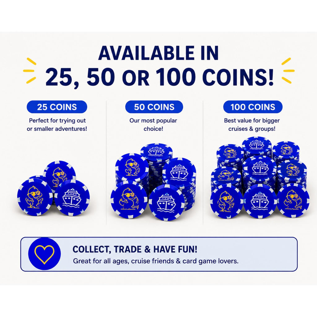 Cruise Duck Coins-Blue