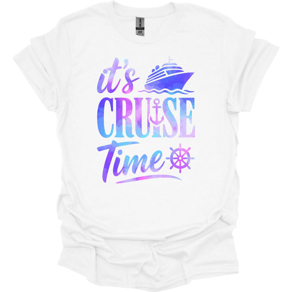 It's Cruise Time Shirt, Watercolor