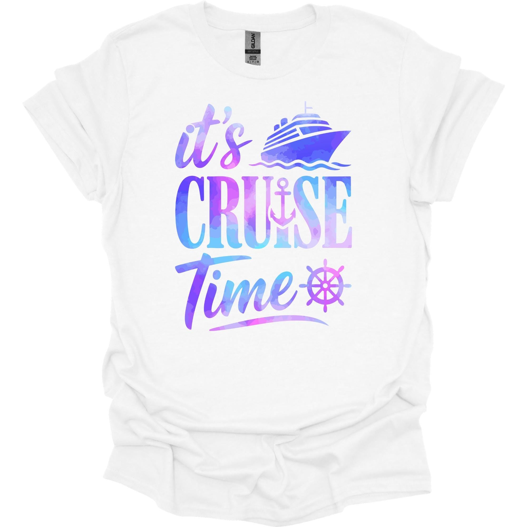 It's Cruise Time Shirt, Watercolor