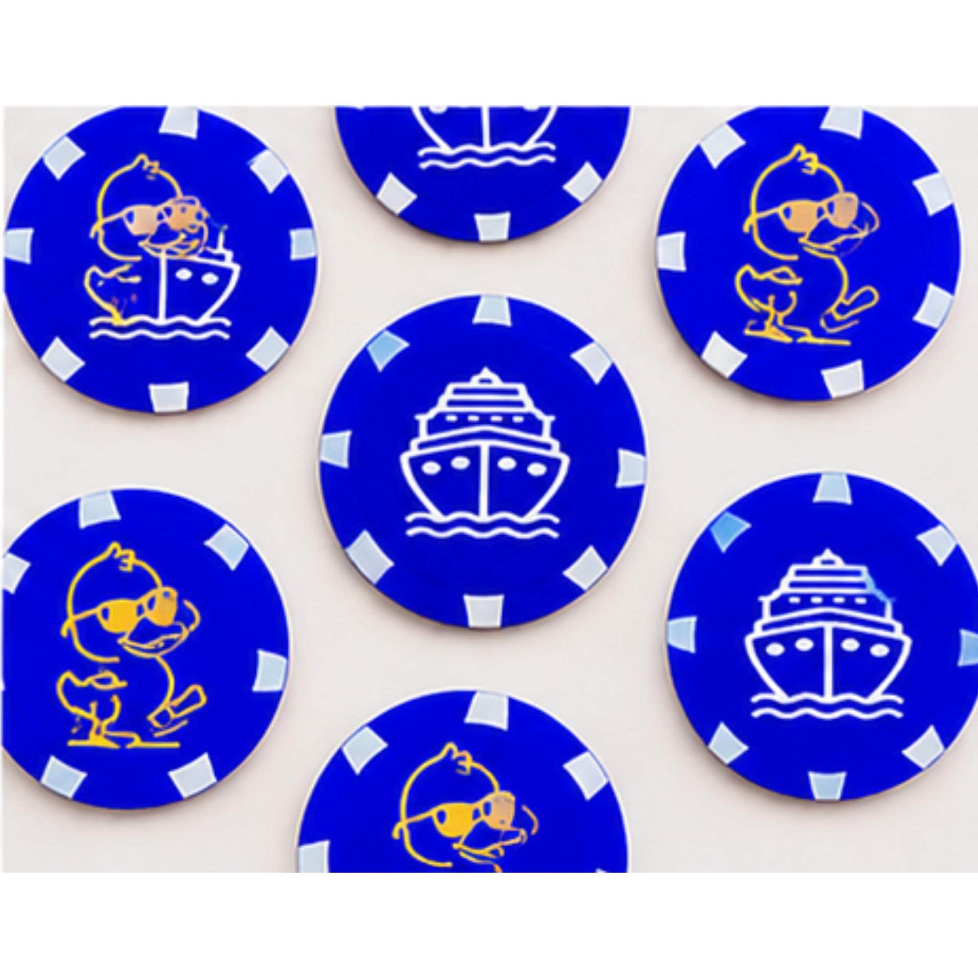 Cruise Duck Coins-Blue
