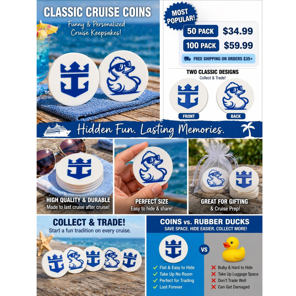 Cruise Duck Coins Classic & Personalize