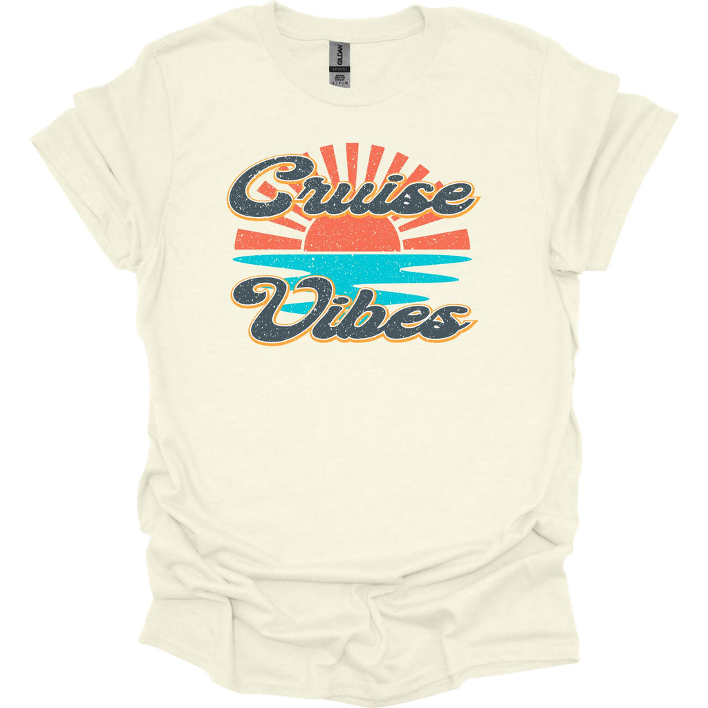 Cruise Vibes T-Shirt | Retro Sunset