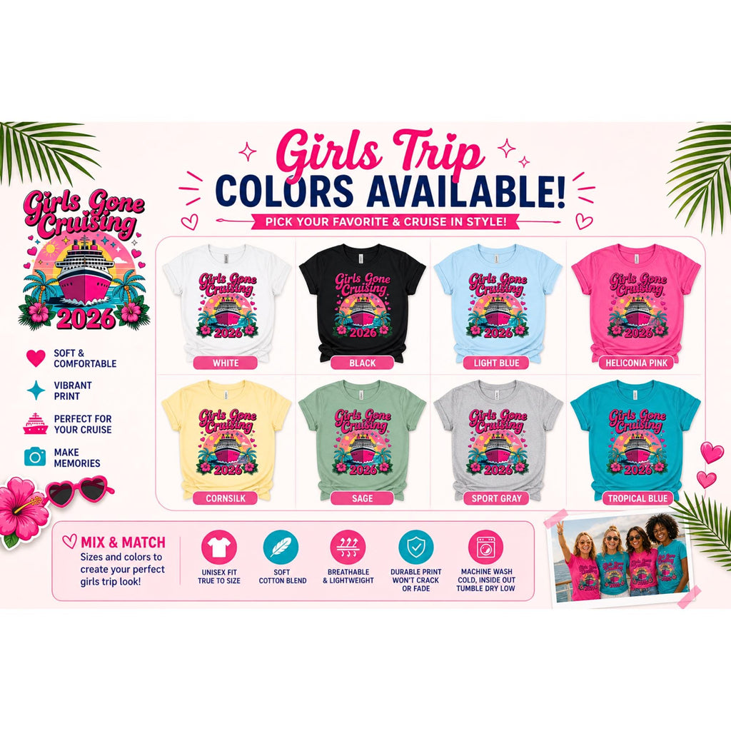 Girls Gone Cruising 2026 Shirt