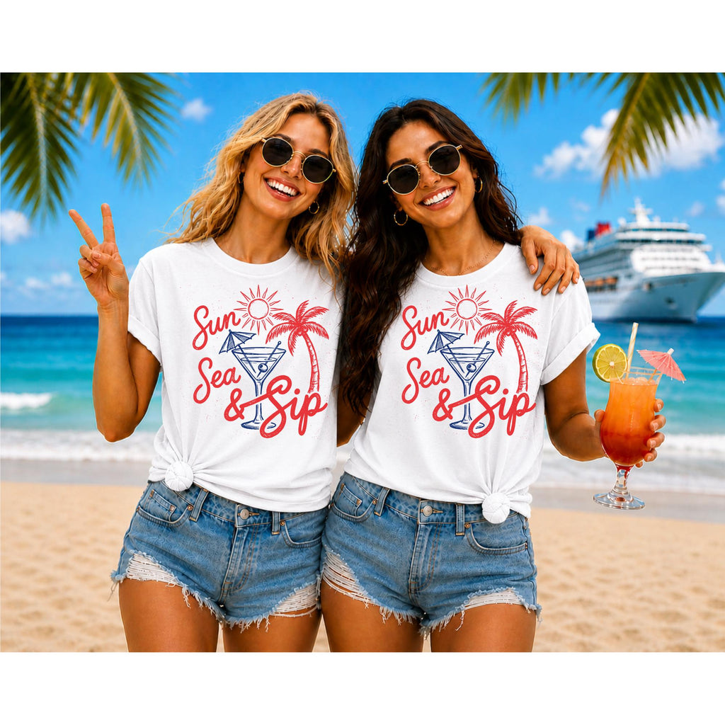 Sun Sea Sip Cruise Shirt