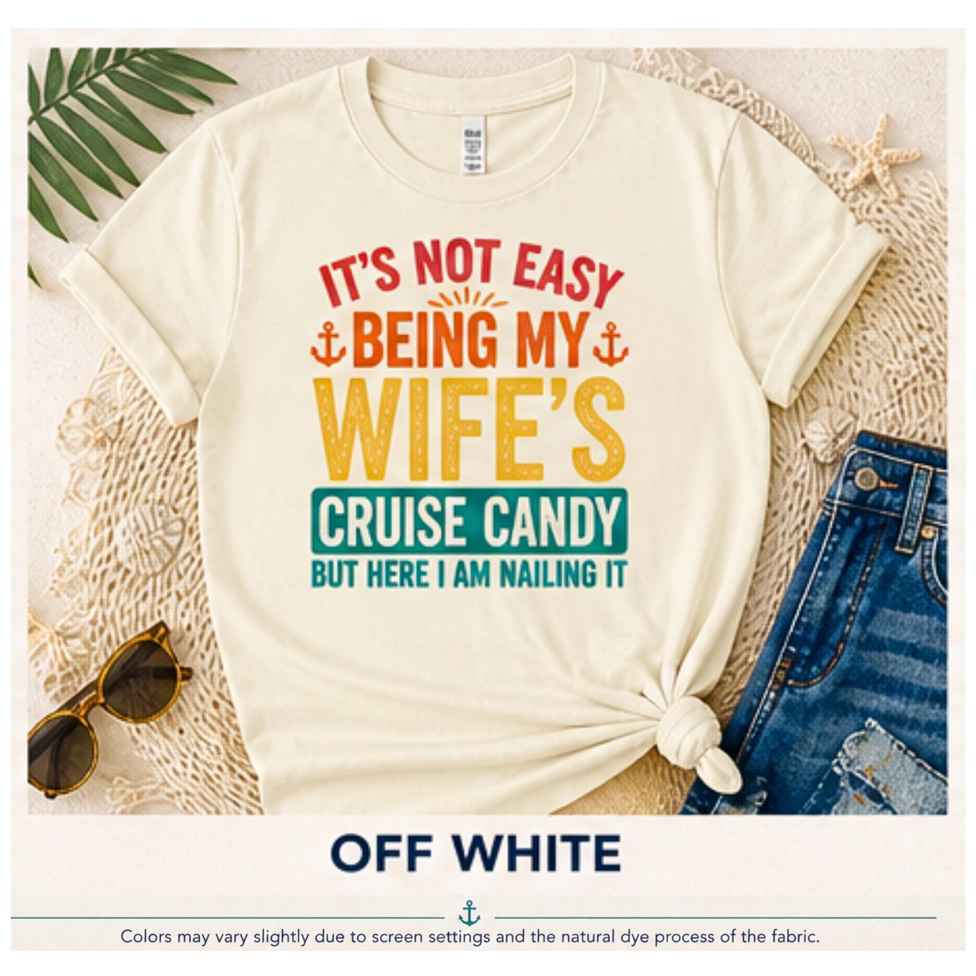 Wife's Cruise Candy Vacation Tee
