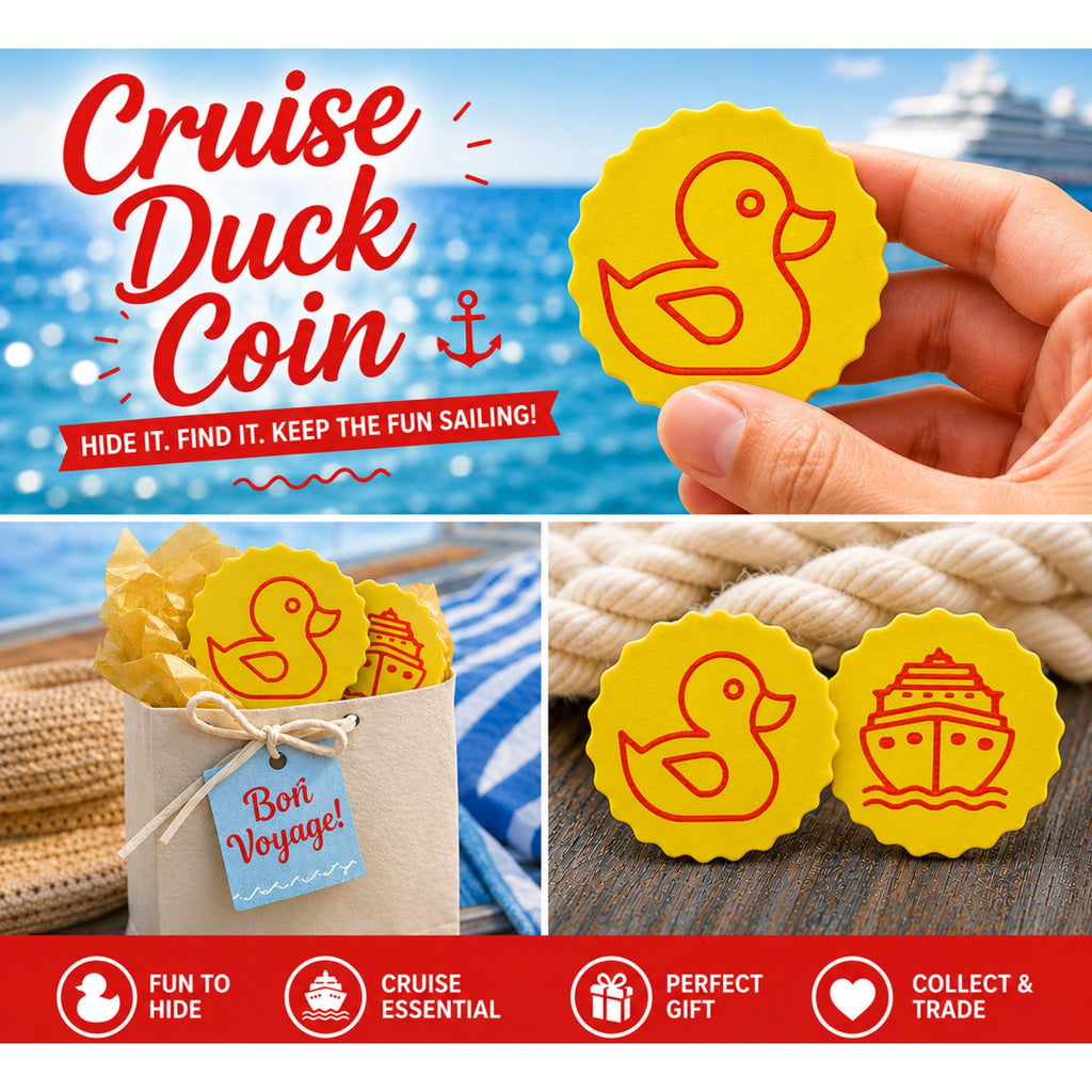 Cruise Duck Coins Yellow-Red