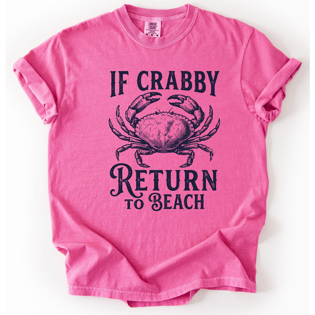 Crabby Return to Beach Shirt