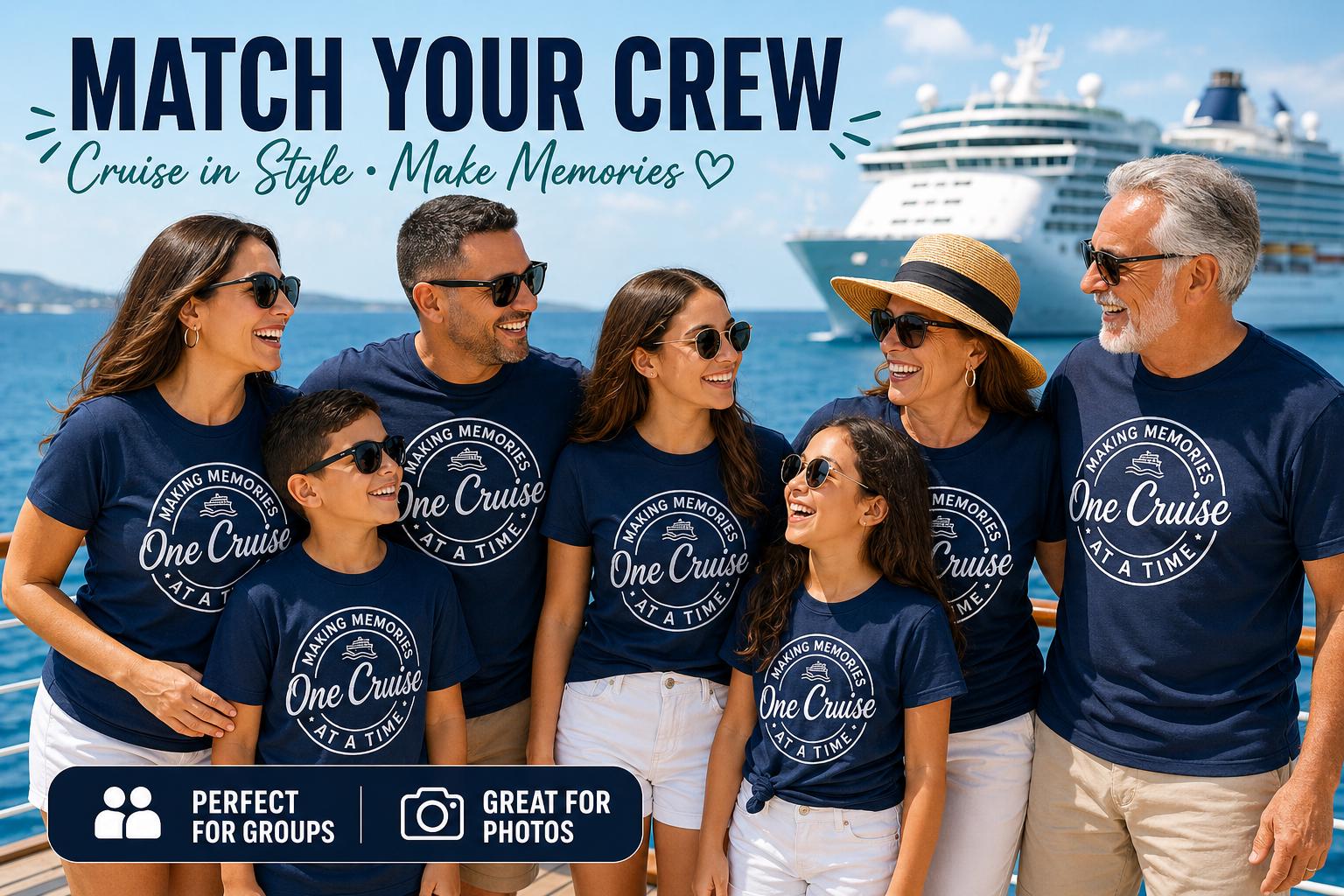 Matching Cruise Shirts-Making Memories **SALE**